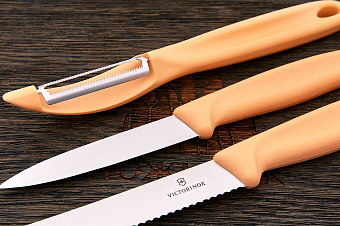 Кухонный набор из 2-х ножей для овощей и овощечистки