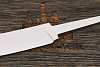 Клинок для ножа «КрейсерЪ», сталь Х12МФ 60-61HRC - фото №3