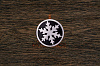 Мозаичный пин «Снежинка» 10,0×100 мм - фото №1