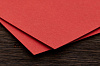 Фибра вулканизированная, красная 1,0мм (230×160мм) - фото №1