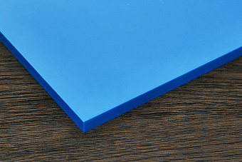 G10 лист 250×130×8(+)мм, синий