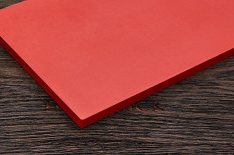 G10 лист 250×130×8(+)мм, красный