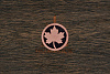 Мозаичный пин «Кленовый лист-II» 6,0×100 мм - фото №1