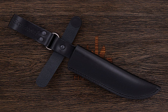 Ножны с фиксирующим хлястиком, для ножей с клинком до 150×35мм