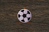 Мозаичный пин «Футбольный мяч» 10,0×100 мм - фото №1