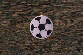 Мозаичный пин «Футбольный мяч» 10,0×100 мм