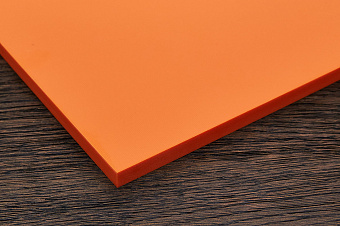 G10 лист 250×145×8(+)мм, оранжевый (hanter)