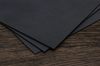 Kydex calcutta black, лист 1,52мм (300×300мм)