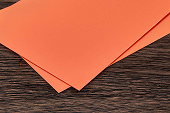 G10 spacer оранжевый (hunter), лист 250×145×1,0±0,1мм